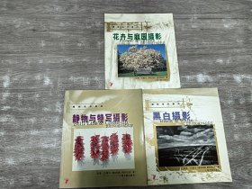 摄影佳作解构：黑白摄影、静物与特写摄影、花卉与庭园摄影（3本合售）