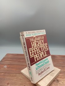 THE7 HABITS OF HIGHLY EFFECTIVE PEOPLE