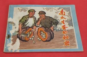 《南瓜生蛋的秘密》---廖志惠、钱筑生绘画---贵州人民美术出版社-1973年6月1版1印-64开本