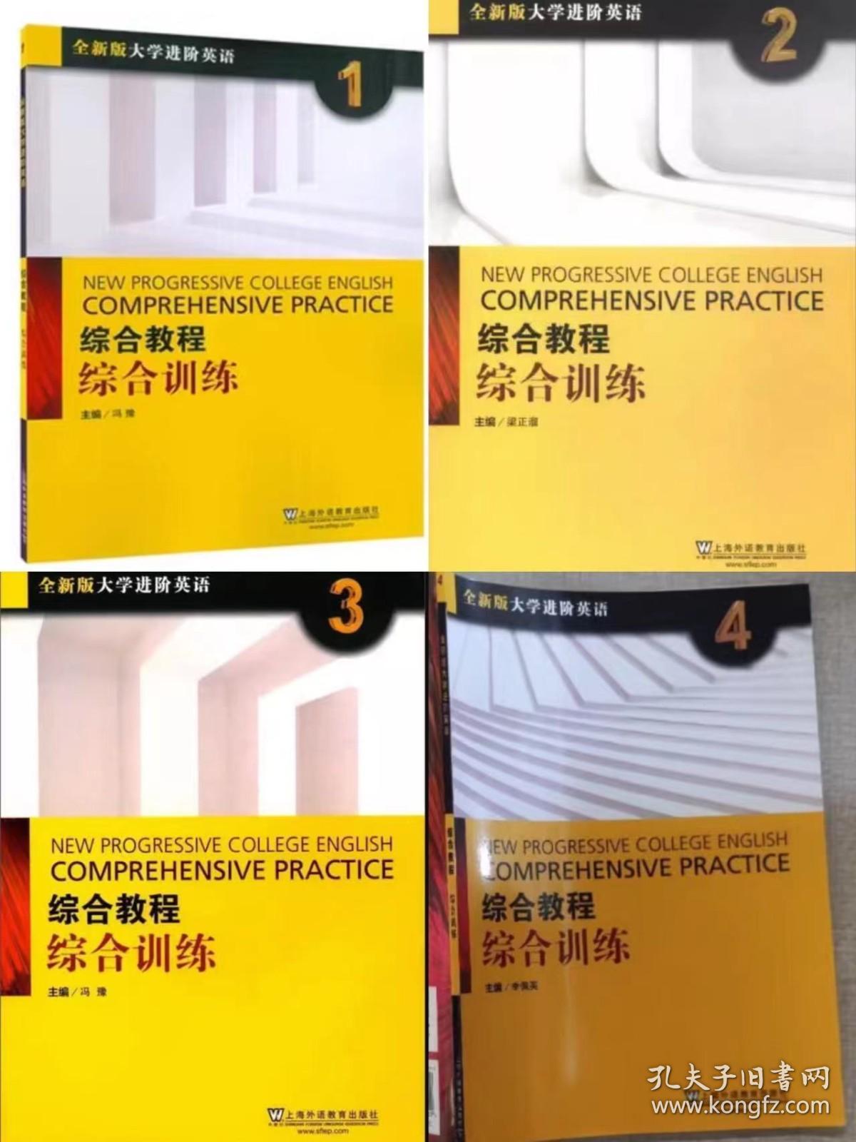 点击查看原图 大学进阶英语:综合教程(综合训练1234 册)