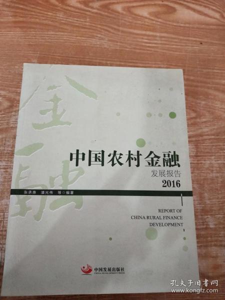 中国农村金融发展报告2016