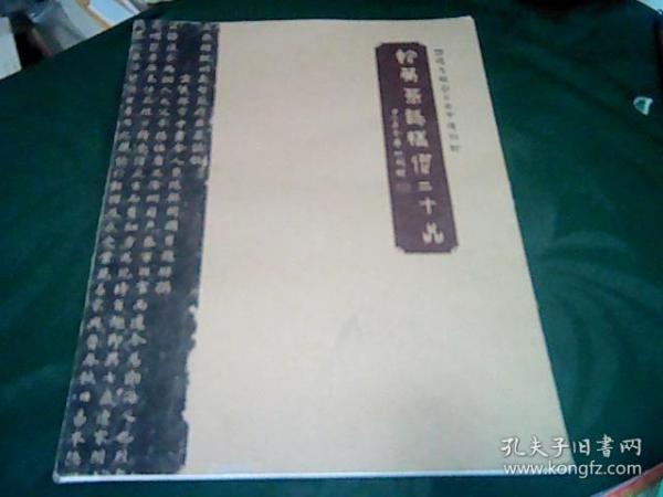 洛阳九朝刻石文字博物馆  馆藏墓志精选二十品.