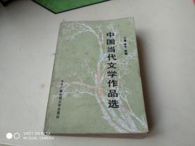 中国当代文学作选    架349