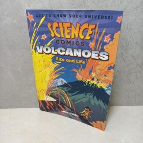 科学漫画系列Science Comics volcanoes 儿童探索认知读物