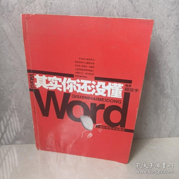 其实你还没懂Word