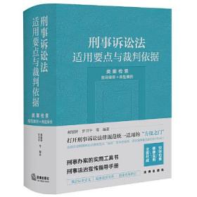 刑事诉讼法适用要点与裁判依据 （类案检索：指导案例＋典型案例）