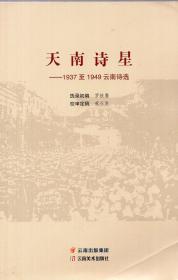 《天南诗星——1937至1949云南诗选》【正版现货，封面有折痕，品如图】