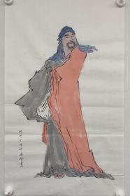 姚瀛洲先生人物画作品：文士