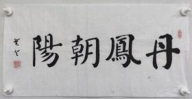 郑觉登先生书法作品：丹凤朝阳