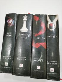 The Twilight Saga Collection【new moon+breaking dawn+eclipse+twilight 4本合售】【精装】