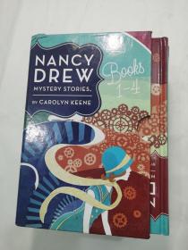 NANCY DREW MYSTERY STORIES BY CAROLYN KEENE  books(1--4),4册合售