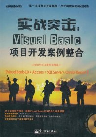 实战突击:Visual Basic项目开发案例整合