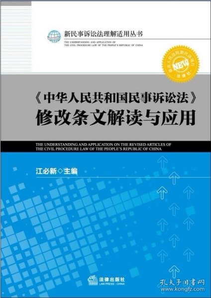 《中华人民共和国民事诉讼法》修改条文解读与应用