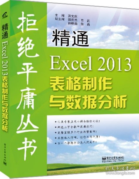 拒绝平庸丛书：精通Excel 2013表格制作与数据分析