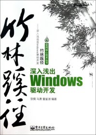 竹林蹊径：深入浅出 Windows 驱动开发