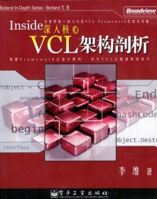 深入核心：—VCL架构剖析