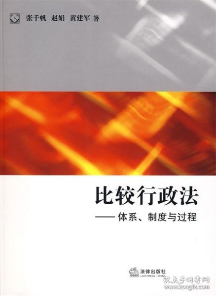 比较行政法：体系、制度与过程