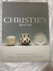纽约佳士得2001年9月21日Falk collection 珍藏重要的中国瓷器及工艺精品专场 II拍卖图录