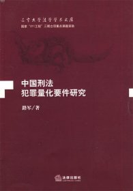 中国刑法犯罪量化要件研究