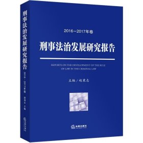 刑事法治发展研究报告