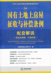 国有土地上房屋征收与补偿条例配套解读