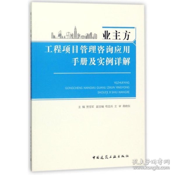 业主方工程项目管理咨询应用手册及实例详解