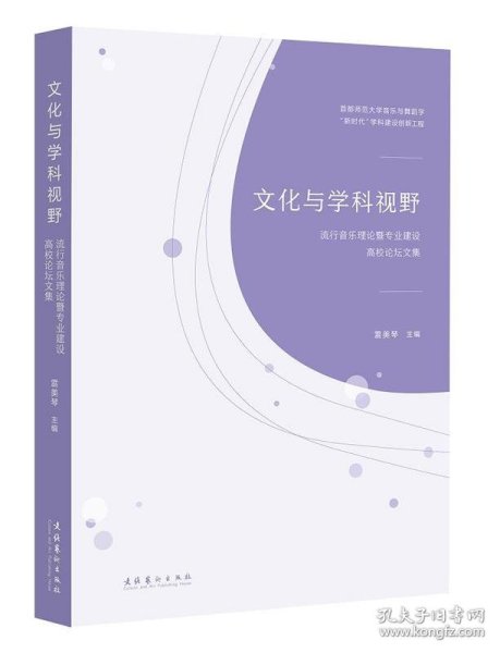 文化与学科视野：流行音乐理论暨专业建设高校论坛文集