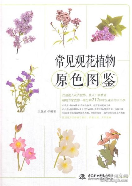 常见观花植物原色图鉴