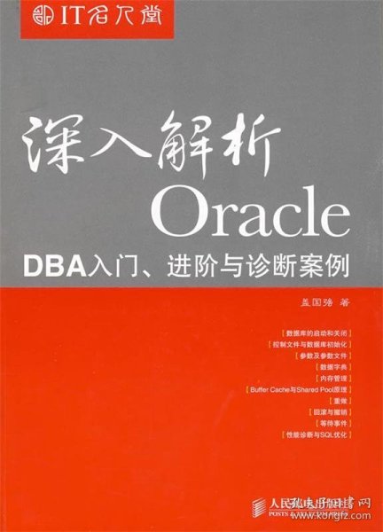 深入解析Oracle：DBA入门、进阶与诊断案例