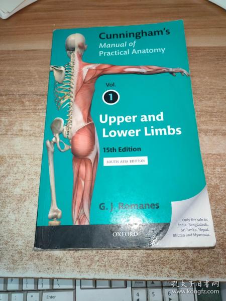 Cunningham's Manual of Practical Anatomy坎宁安实用解剖学手册1