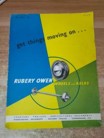 RUBERY OWEN WHEELS AND AXLES鲁贝里欧文车轮和车轴（产品简介）老宣传册