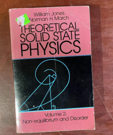 现货 Theoretical Solid State Physics, Vol. 2: Non-Equilibrium and Disorder
