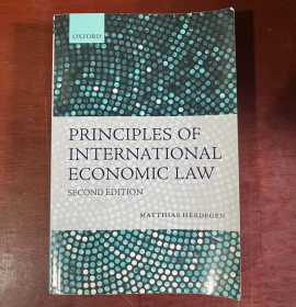 现货 Principles of International Economic Law