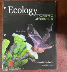 现货 Loose Leaf for Ecology: Concepts and Applications