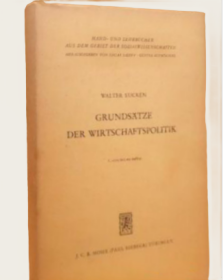 1975年经济政策的原则德文原版Grundsätze Der Wirtschaftspolitik
