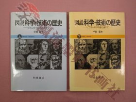 図説 科学・技術の歴史 -ピラミッドから進化論まで-　上・下　まとめて2冊セット 』 平田寛 朝倉書店