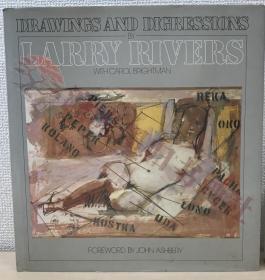 LARRY RIVERS　ラリー・リヴァーズ　DRAWINGS AND DIGRESSIONS