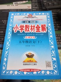 小学教材全解 五年级语文下 人教版 2017春