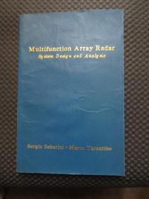 多功能阵列雷达系统设计与分析【大陆官方影印版，小16开平装，馆藏内整洁】