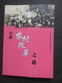 安徽农村改革之路【正版现货，2006年1版1印】