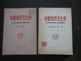 安徽地层古生物 第二期（总第6期）+第三、四期（总第7-8期）【两本合售，安徽地质学家夏军先生自藏书】