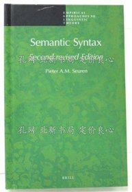 《Semantic Syntax.》Seuren，Pieter A.M.；（Semantic Syntax.）