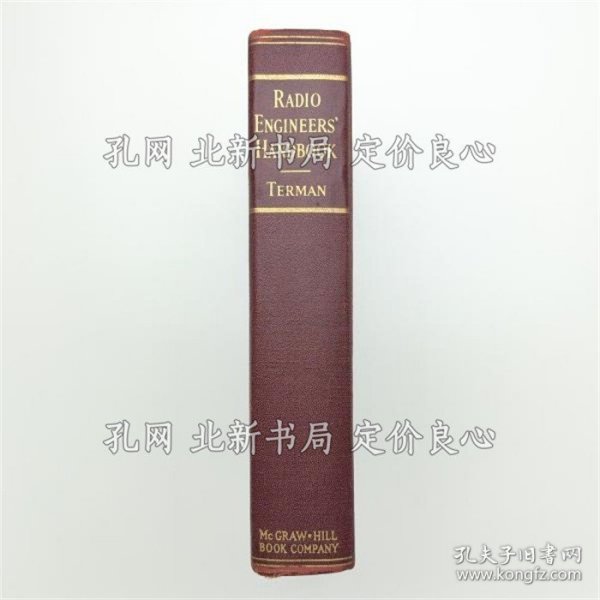 《RADIO ENGINEERS' HANDBOOK》Frederick Emmons Terman;(RADIO ENGINEERS' HANDBOOK)