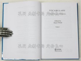 《Vocabulary. Critical Concepts in Linguistics.》Webb，Stuart ed.，4 vols.册；（Vocabulary. Critical Concepts in Linguistics.）
