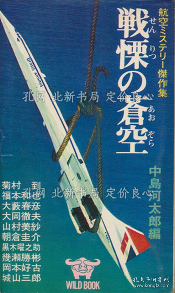 点击查看原图 《战栗の苍空 : 航空ミステリー杰作集 《Wild book》中岛河太郎 编;(戦慄の蒼空 : 航空ミステリー傑作集 <Wild book>)