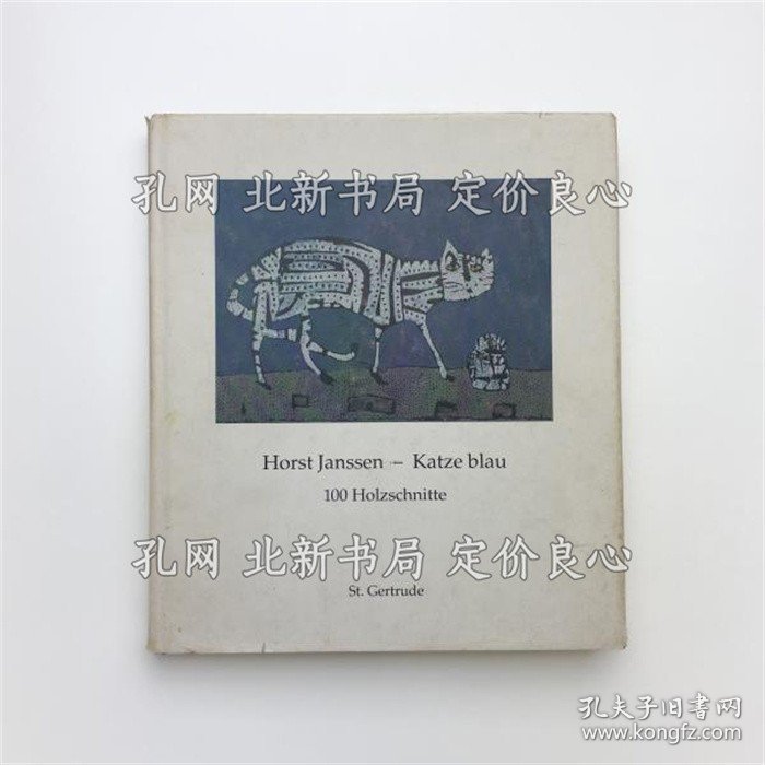 点击查看原图 《Katze blau: 100 Holzschnitte von Horst Janssen》;(Katze blau: 100 Holzschnitte von Horst Janssen)