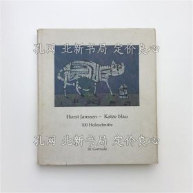 《Katze blau: 100 Holzschnitte von Horst Janssen》;(Katze blau: 100 Holzschnitte von Horst Janssen)
