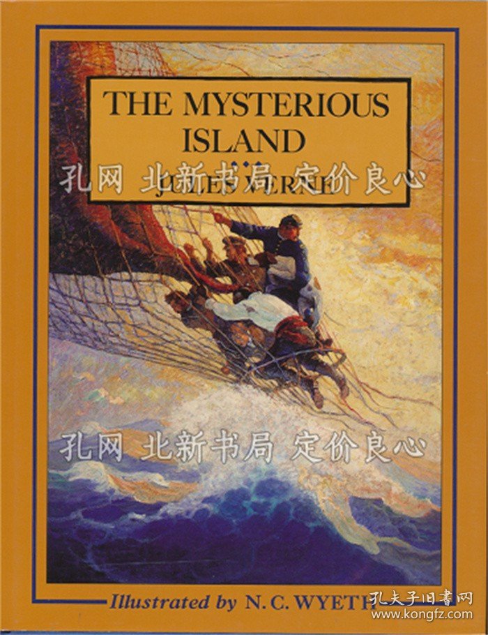 点击查看原图 《The mysterious island》by Jules Verne ; pictures by N. C. Wyeth;(The mysterious island)