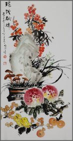 陈明谋，花卉画（福建德化人）