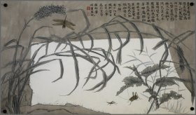 莫晓松，工笔花鸟